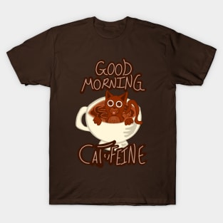 Good Morning Cat•Feine V28 T-Shirt